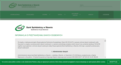 Desktop Screenshot of bsslawno.pl
